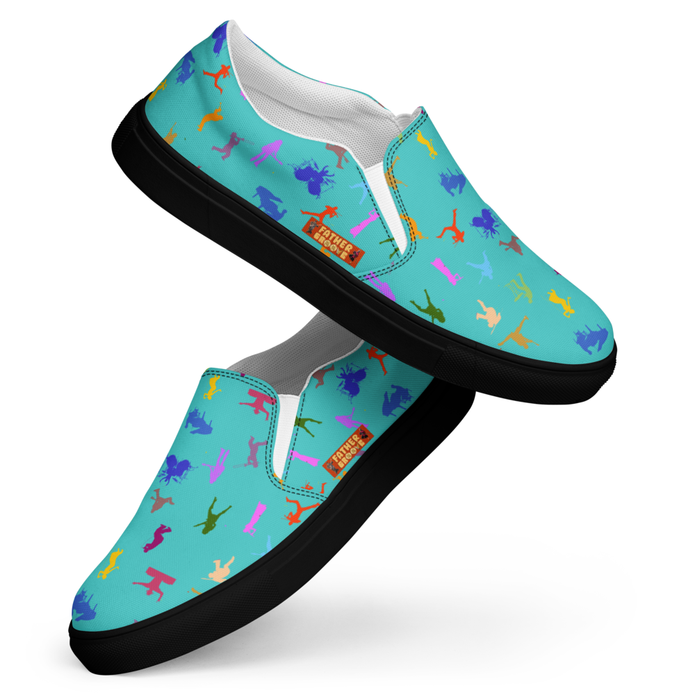 Father Groove™ Rhythm Icons Women's Slip-On Canvas Shoes