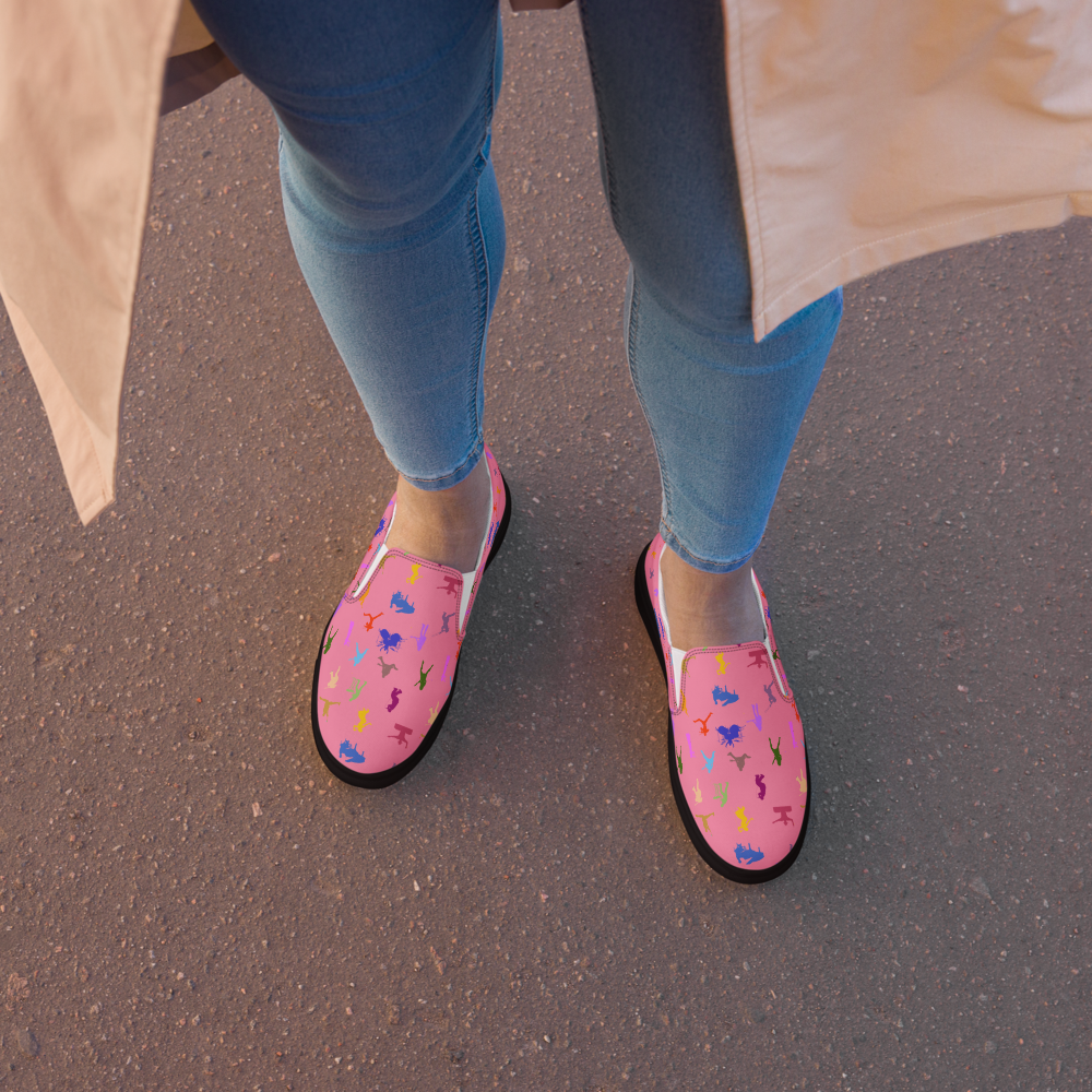 Father Groove™ Rhythm Icons Women's Slip-On Canvas Shoes