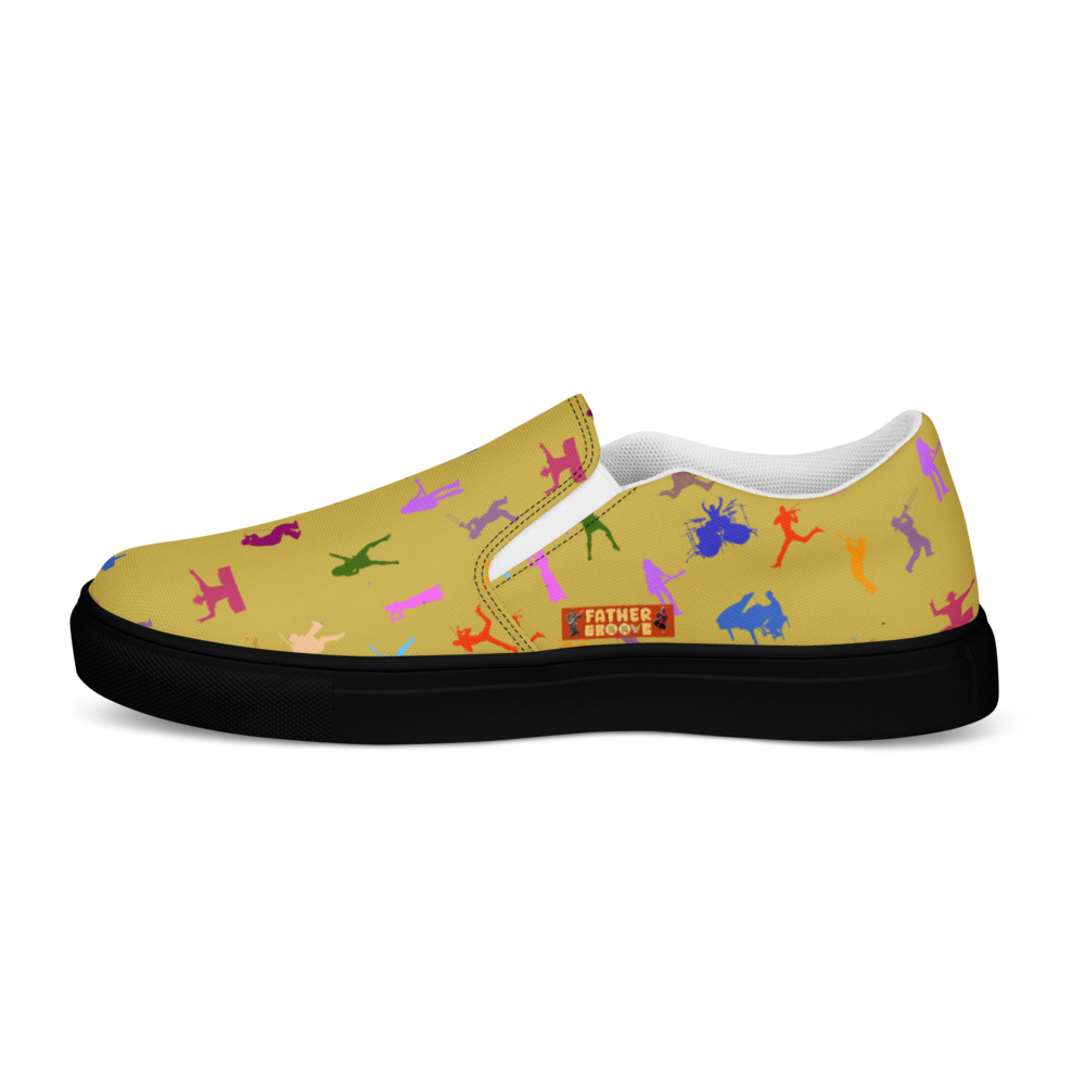 Father Groove™ Rhythm Icons Women's Slip-On Canvas Shoes