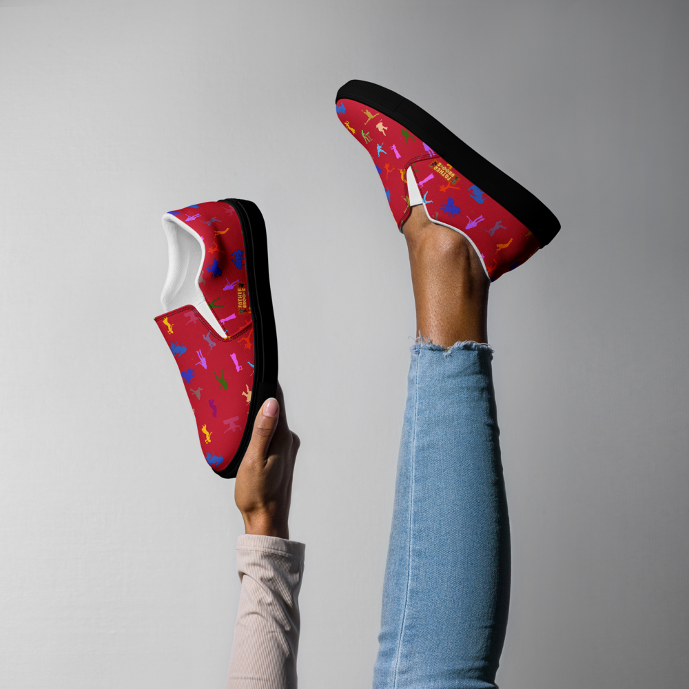 Father Groove™ Rhythm Icons Women's Slip-On Canvas Shoes