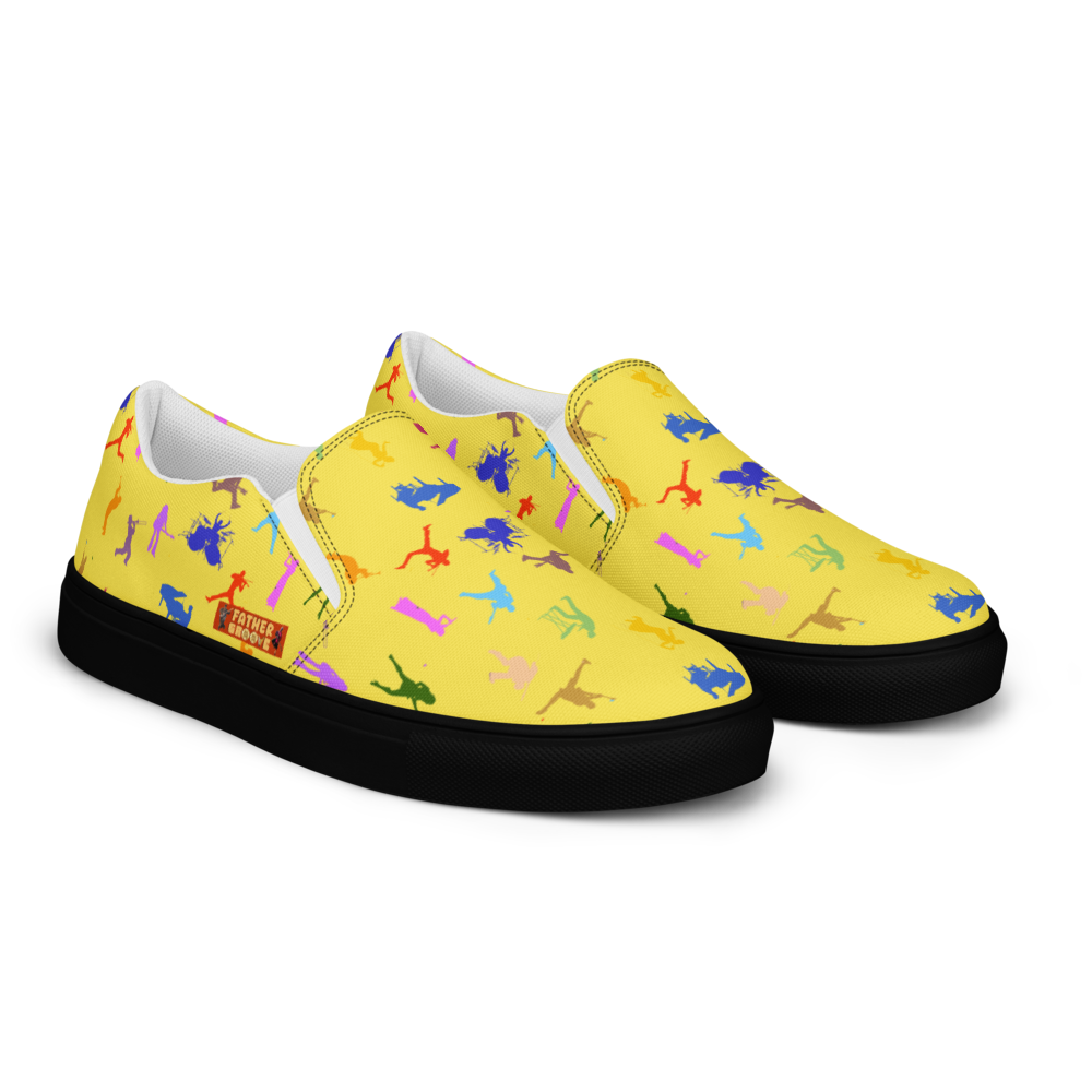 Father Groove™ Rhythm Icons Women's Slip-On Canvas Shoes